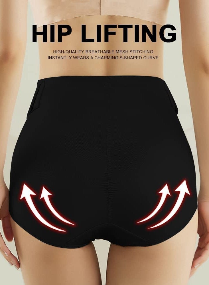 Excefore Shapewear for Women Waist Trainer Tummy Control Lifter Panties Hi-waist Short Stomach Body Shaper Cincher Girdle (XL) - Image 2