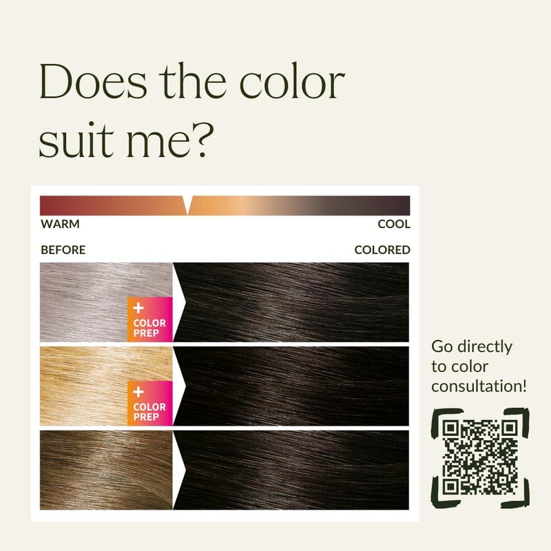 Khadi لون الشعر الطبيعي الأسود من خادي - يلون شعرك بلون أسود غامق غامض، بدون صبغة زرقاء - 100% نباتي وطبيعي - 3.5 أونصة - Image 4