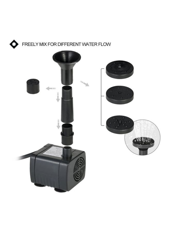 Generic Solar Powered Pump Black  - Image 5