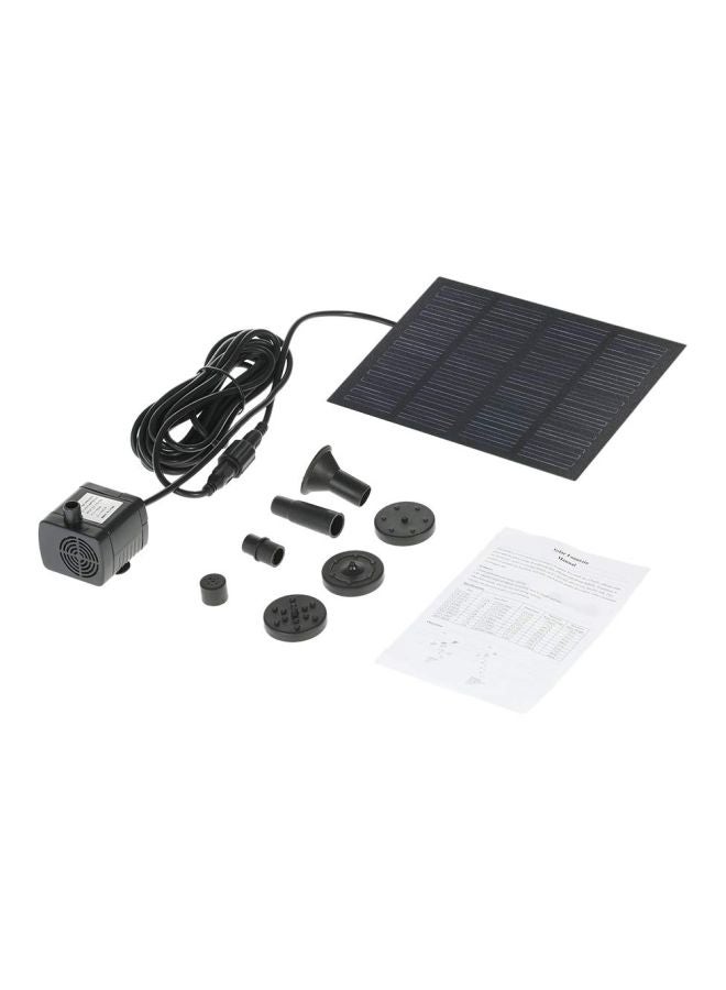 Generic Solar Powered Pump Black  - Image 4