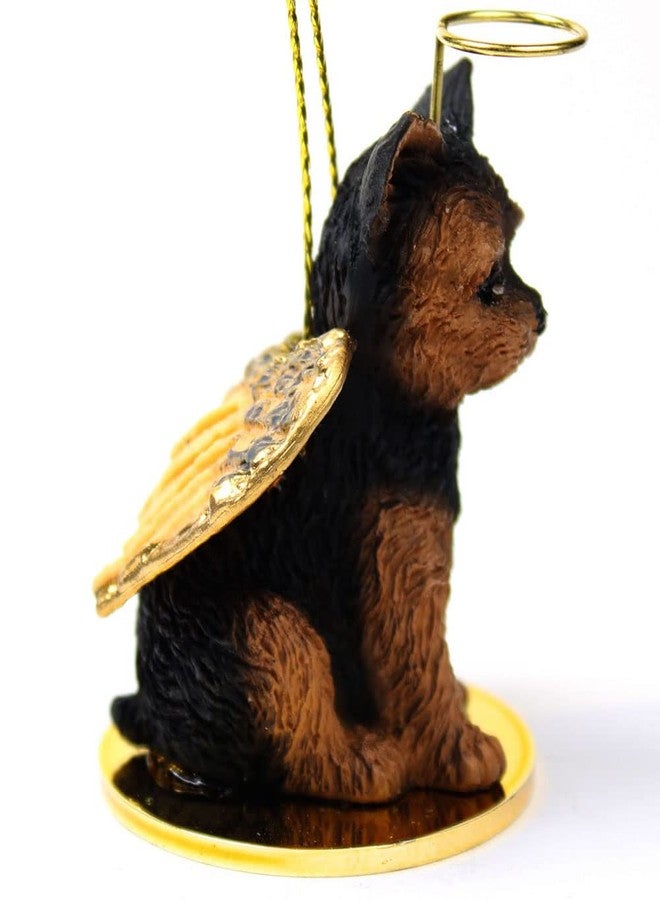 Conversation Concepts YORKSHIRE TERRIER Dog YORKIE Puppy Cut ANGEL Miniature Resin Christmas Ornament NEW DTA131 by Conversation Concepts - Image 2