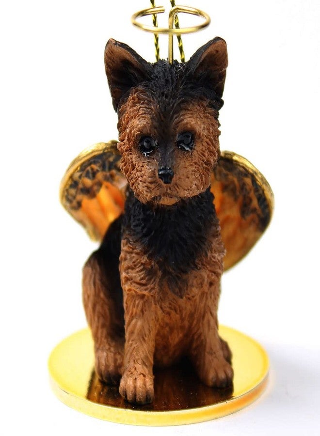 Conversation Concepts YORKSHIRE TERRIER Dog YORKIE Puppy Cut ANGEL Miniature Resin Christmas Ornament NEW DTA131 by Conversation Concepts - Image 1