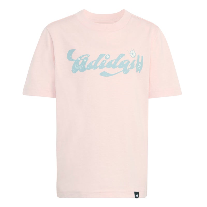 adidas Little Kids Tiro_Nster Graphic T-Shirt - Image 5