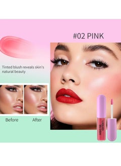 Tinted Blush Oil Liquid Blush for Cheeks Natural Flush Finish Temperature Color Changing Waterproof Blusher for Cheeks Long Wearing Moisturizing Blush Natural Glossy 02 - pzsku/Z333A97FAF4A63C05A22AZ/45/_/1701767114/27308f70-e8f9-47da-9a01-95d56226800a