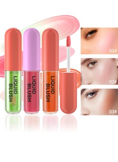 Tinted Blush Oil Liquid Blush for Cheeks Natural Flush Finish Temperature Color Changing Waterproof Blusher for Cheeks Long Wearing Moisturizing Blush Natural Glossy 02 - pzsku/Z333A97FAF4A63C05A22AZ/45/_/1701767941/d31a1e5c-7d11-4234-ac56-6751cb1913d3