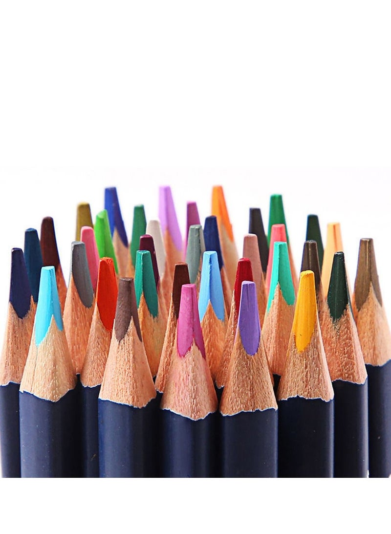 Excefore Colour Pencils, 36 Professional Colored Pencil Set, log art painting student brush for Kids, Artist and Beginners Drawing Sketching Painting Coloring Book  - Image 4