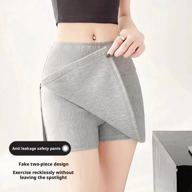 Women's High Waist Bodycon Skirt with Side Slit - Image 2