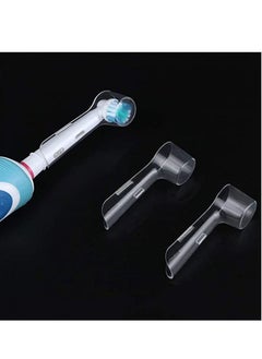Captaintech Portable Toothbrush Head Holder Covers,Toothbrush Protective Case,Toothbrush Head Protector,Cap Toothbrush Head Holder Cover Case for Travel Home Office Camping School (3Pcs)  - Image 3