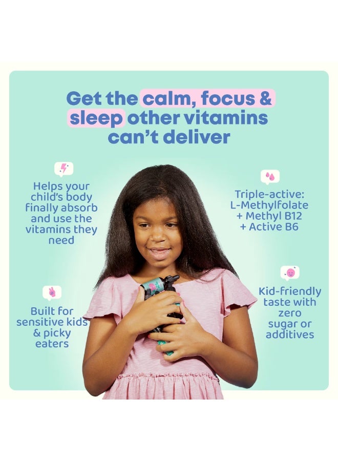 JoySpring Methyl Bee, Methylated Vits for Kids, 1 fl oz (30 ml) - Image 5