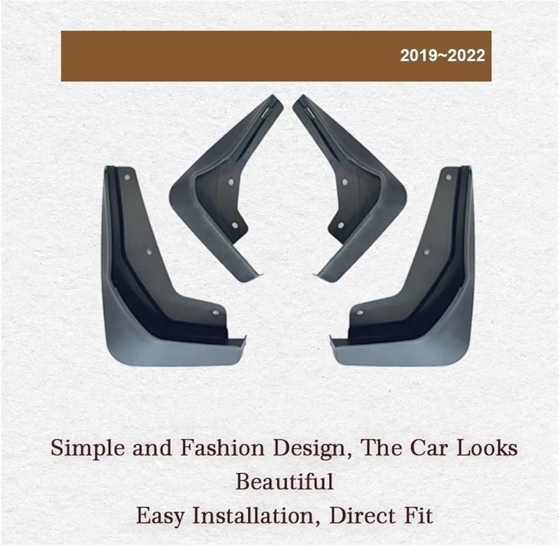 QASULER Car Mudguards for Mercedes-Benz CLA C118 W118 - Image 2