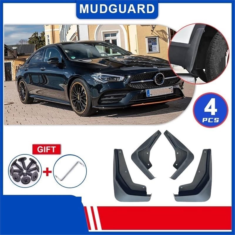 QASULER Car Mudguards for Mercedes-Benz CLA C118 W118 - Image 3