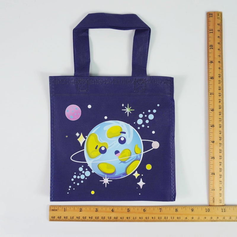 BANBALLON 20 PCS Outer Space Party Favor Bags Space Gift Bags Treat Gift Bags for Kids Galactic Solar System Birthday Party Outer Space Theme Party Baby Shower Goodie Bags Supplies (Space 01) - Image 5