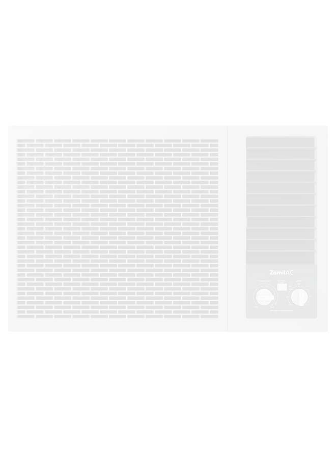 Zamil Window AC 21600 BTU Cold Rotary Compressor Cool White - Image 2