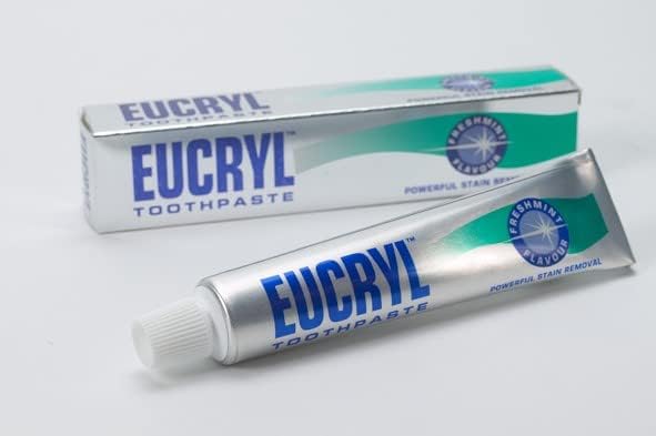 Eucryl Freshmint Toothpaste Whitening Toothpaste Powerful Stain Remover For Tobacco Tea Coffee Wine Stains Unique Polishing Action 1 x 50ml - Image 2