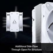 ARCTIC Freezer 36 A-RGB -(White) Tower CPU Cooler with Push-Pull, Two Pressure-optimised 120 mm P Fans and ARGB Lighting, Fluid Dynamic Bearing, 200–2000 RPM, 4 Heatpipes, incl. MX-6 Thermal Compound - Image 4