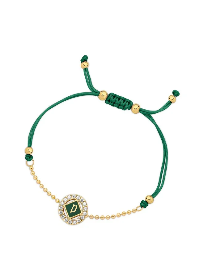بوليس Luck Gold Plated Ladies Bracelet With Crystals 170+35MMPEJLB0003601