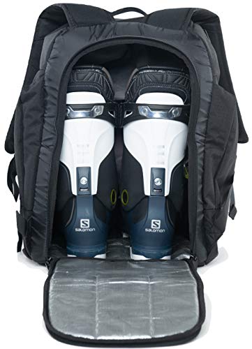 Element Equipment Ultimate Boot Bag Snowboard Ski Backpack Black Ripstop NanoWeave - Image 2