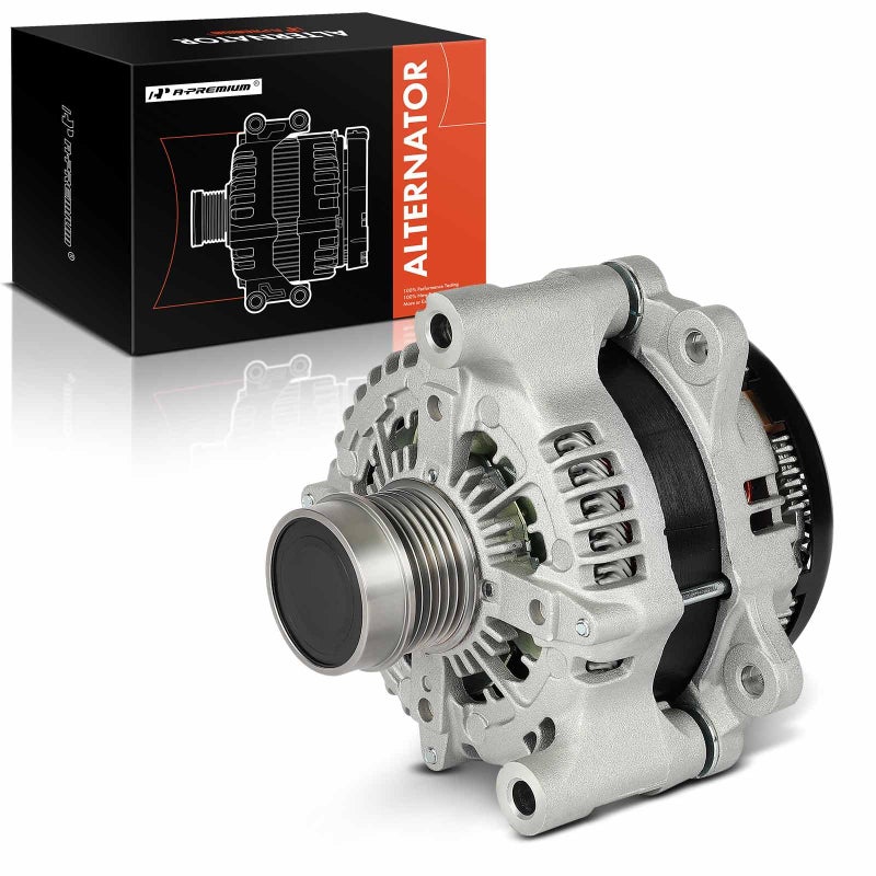A-Premium مولد كهربائي من APremium متوافق مع جيب JL سلسلة رانجلر 2018-2022 36L JT سلسلة غلاديتور 2020-2023 36L 12V 240A 6Groove دوار عكسي استبدال 4210007231
