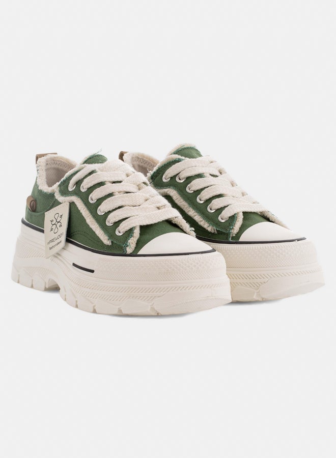 Premoda أحذية نسائية - حذاء رياضي أخضر - Image 1