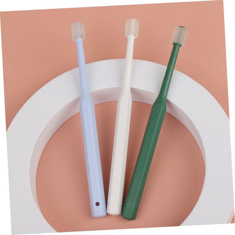 4Pcs Pet Toothbrush Set For Dogs And Cats With Non Slip Handle And Soft Bristles - Image 4
