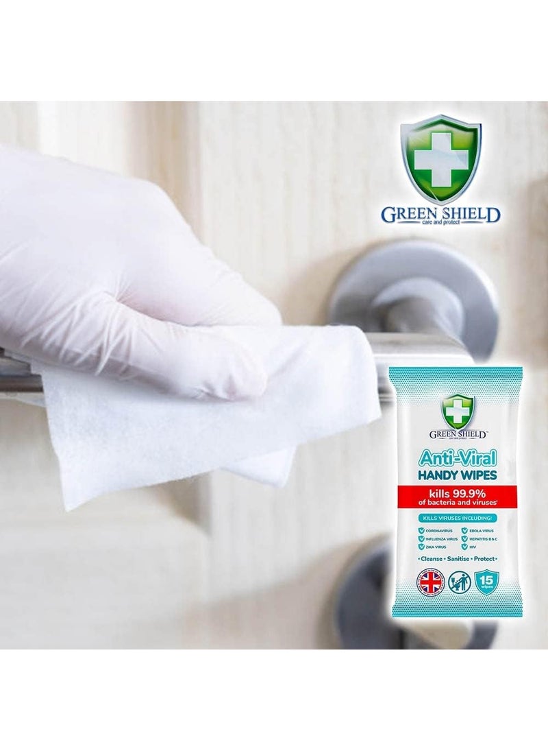 GreenShield Organic Glass & Window Cleaning Wipes – 70 Sheets Streak-Free Shine for Mirrors, Windows, Glass Surfaces, Car Windows & Household Use - Image 4