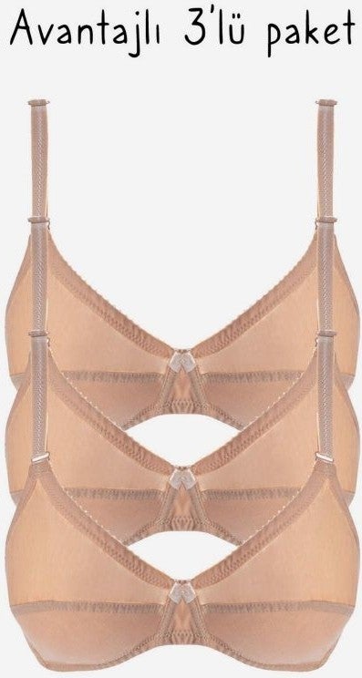 Ayyıldız 556 Ten Bra 3-Pack  - Image 1