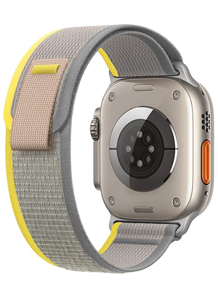Trail Loop Watch Band for Apple Watch Ultra 1/2/3 49mm 46mm 45mm 44mm 42mm, Nylon Sport Strap Compatible with iwatch Series 11 10 9 8 7 6 5 4 3 2 1 SE
