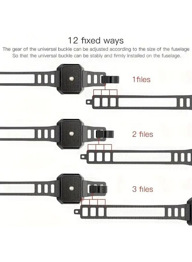 حامل كاميرا طائرة Eonix من ABS والسيليكون قابل للتعديل ومتوافق مع جيمبال DJI Mavic 3 Air 2S - Image 4