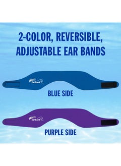 Mack's Mack’S Swimming Headband Best Swimmer’S Headband Doctor Recommended To Keep Water Out And Hold Ear Plugs In Official Swimming Ear Band Of Usa Swimming  - Image 3