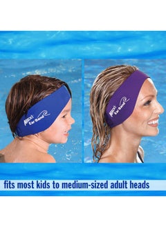 Mack's Mack’S Swimming Headband Best Swimmer’S Headband Doctor Recommended To Keep Water Out And Hold Ear Plugs In Official Swimming Ear Band Of Usa Swimming  - Image 5
