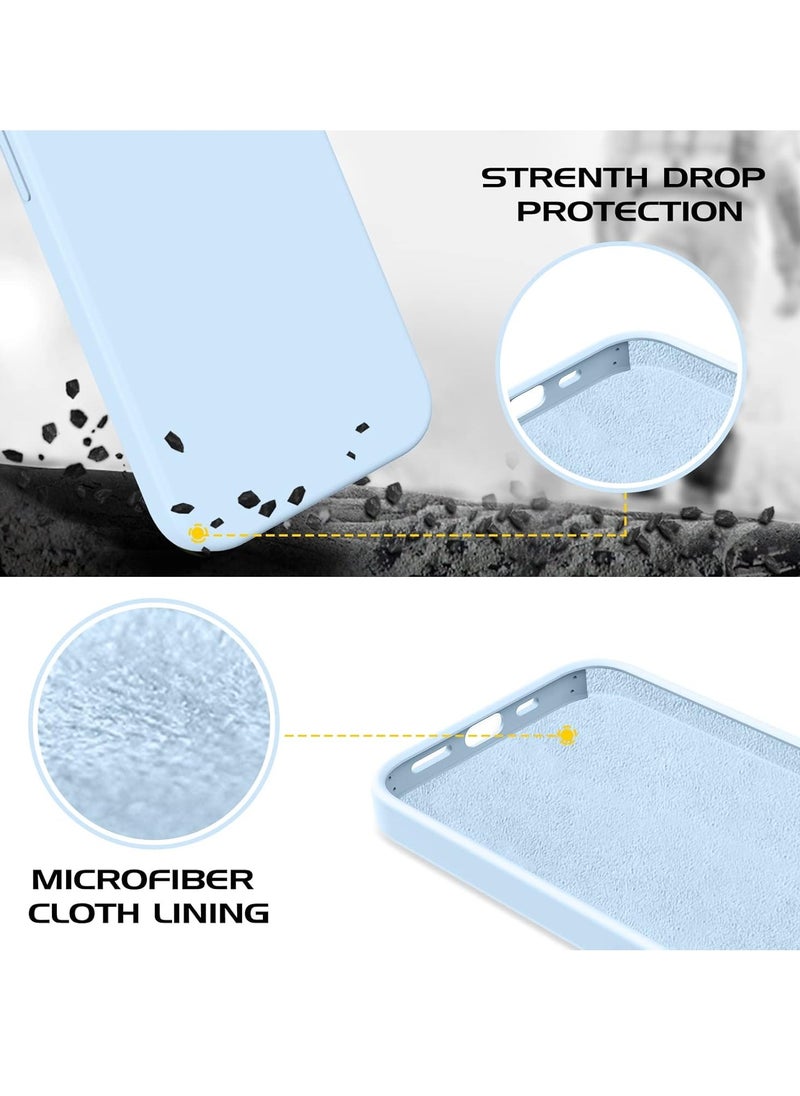 iPhone 14 Plus Case Cover Liquid Silicone Anti-Scratch with Microfiber Lining Ultra Slim Thin Protective Cover for iPhone 14 Plus 6.7 inch