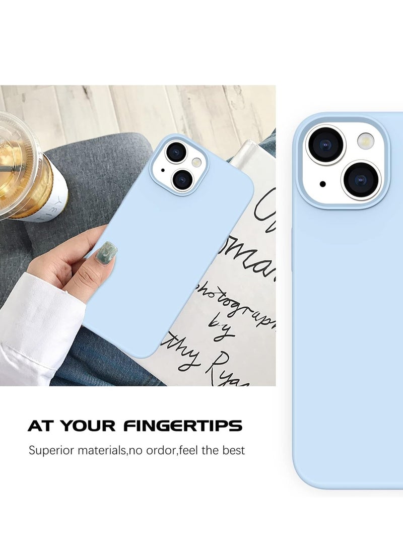 iPhone 14 Plus Case Cover Liquid Silicone Anti-Scratch with Microfiber Lining Ultra Slim Thin Protective Cover for iPhone 14 Plus 6.7 inch