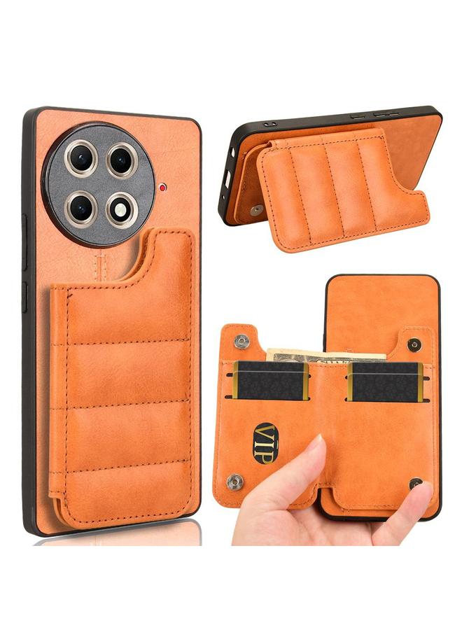 The Bros Case For Tecno Camon 30S / Camon 30S Pro Cow Pattern Sewing Card Bag Phone Case