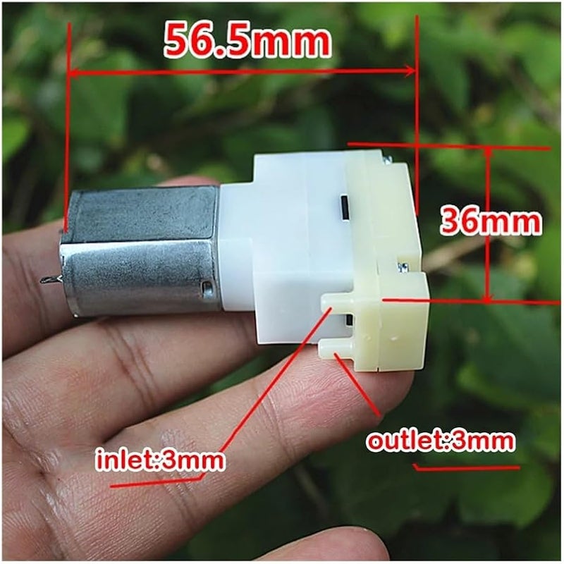 USB Mini Air Pump 3.7V 4.2V 5V 130 Diaphragm for Aquarium Fish Tank Field Aeration - Image 3