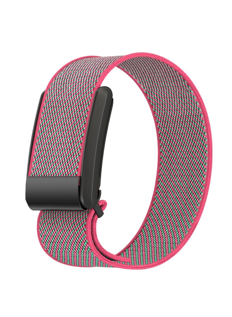 سوار بديل من النايلون المرن متوافق مع ساعات 5.0 لايف، ون، وبك | حزام بديل قابل للتعديل و سهل الاستخدام ومناسب لأنماط الحياة الموجودة - سوار فقط بدون موصل - Image 1