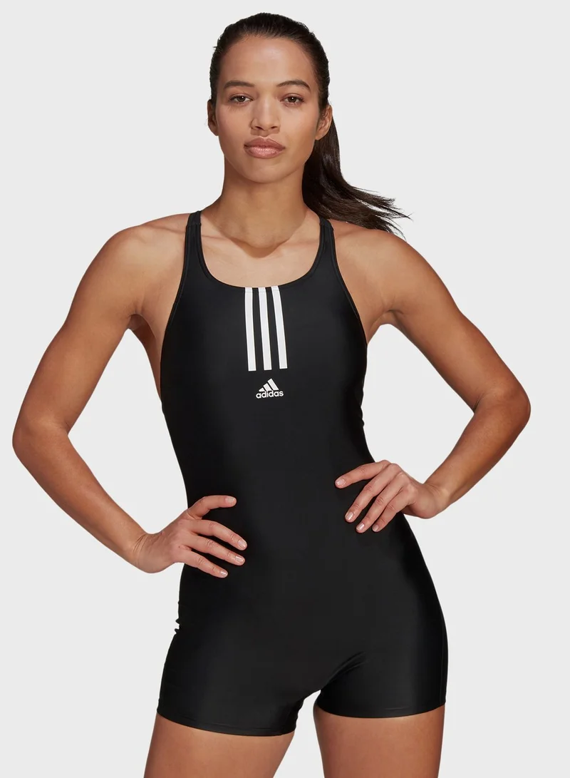 Adidas Mid Stripes Leg Swimsuit