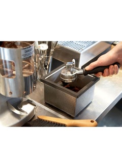 Rattleware Rattleware Stainless Steel Knock Box - Ideal for Home, Cafe, Restaurant, Hotel, Office, or Commercial Establishment - Heavy Duty Knock Box Trusted By Baristas Worldwide (6" x 5.5" x 4")  - Image 4