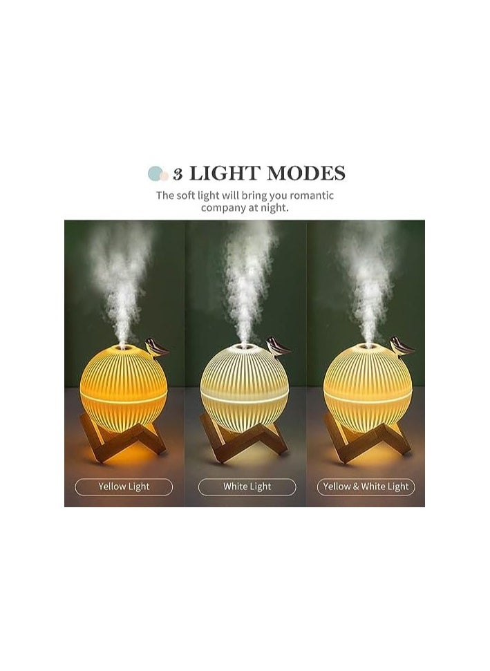 Generic 330mL Lark Mist Humidifier with Night Light Quiet Bird Shaped Humidifier Cool Desktop USB Powered Humidifier for Home Travel Office Bedroom BabyRoom Belity  - Image 4