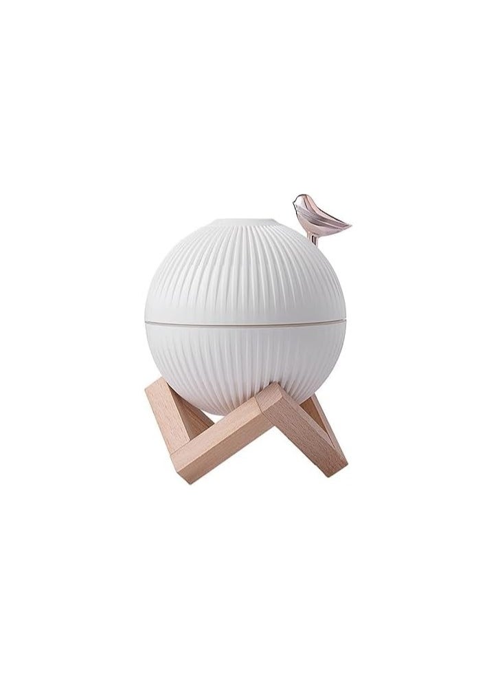 Generic 330mL Lark Mist Humidifier with Night Light Quiet Bird Shaped Humidifier Cool Desktop USB Powered Humidifier for Home Travel Office Bedroom BabyRoom Belity  - Image 1