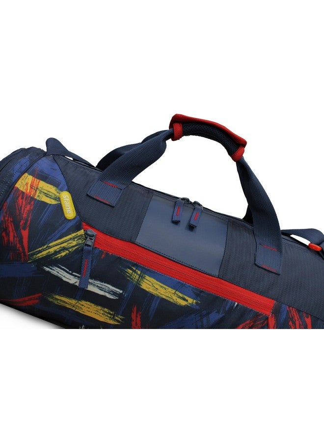 SFANE حقائب جيم سفاني للرجال مع قسم منفصل للأحذية حقائب رياضية للنساء حقائب دوفل للجيم، حقائب دوفل رياضية - أزرق Navy - Image 3