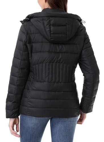 TDYPCI Women's Winter Coat Lightweight Waterproof Puffer Jacket - Quilted Short Down Coat for Women, Ultra Warm Winter Jacket with Hood - Image 5