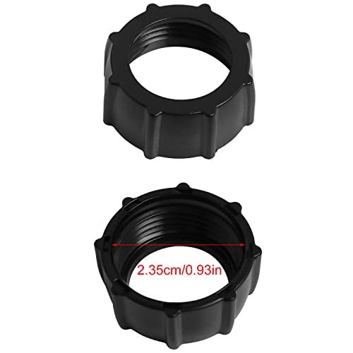 LUORNG Tightening Ring for 17mm Ball-Joint Fixed Adapter LUORNG 9PCS Car Mount Screw-On Head Bracket Holder for Phone Air Outlet Handlebar Kit Camera DVR Camcorder Wireless Charger - Image 3