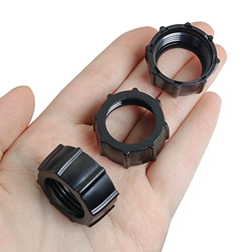 LUORNG Tightening Ring for 17mm Ball-Joint Fixed Adapter LUORNG 9PCS Car Mount Screw-On Head Bracket Holder for Phone Air Outlet Handlebar Kit Camera DVR Camcorder Wireless Charger - Image 2