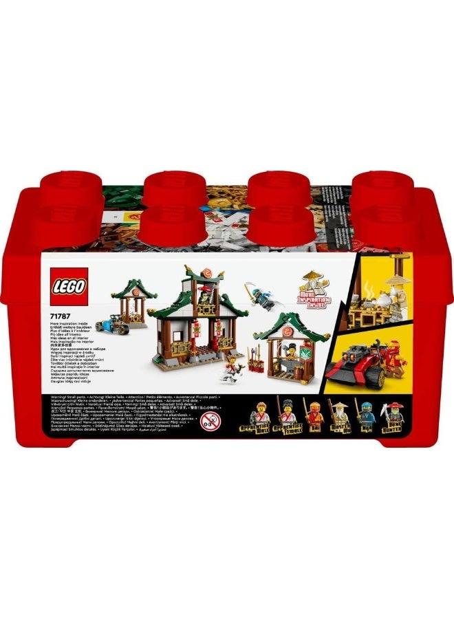 LEGO مجموعة ألعاب بناء صندوق مكعبات النينجا الإبداعي 71787 من ليجو نينجاجو (530 قطعة) - Image 4