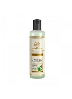 Khadi Natural Herbal Greentea & Aloevera Hair Conditioner (Pack Of 2)  - Image 2