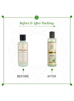 Khadi Natural Herbal Greentea & Aloevera Hair Conditioner (Pack Of 2)  - Image 5