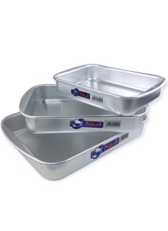 Rectangular Oven Tray - 3 Pcs.