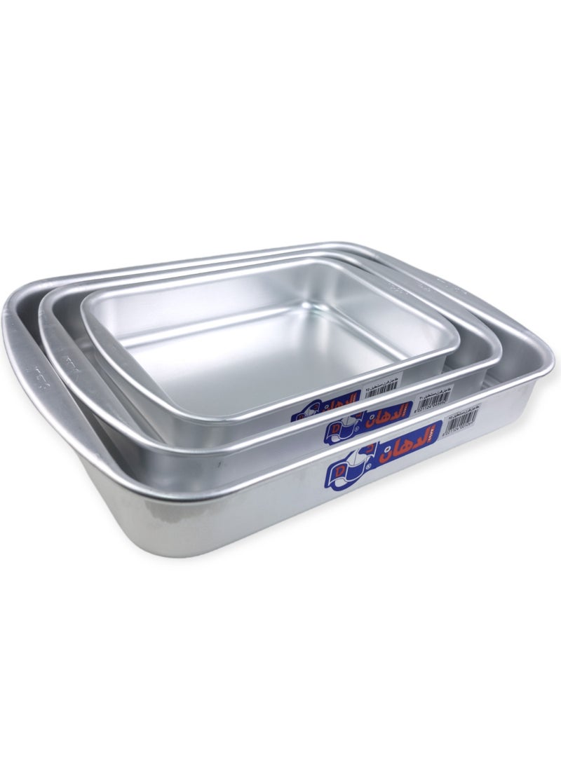 El dahan - Rectangular Oven Tray - 3 Pcs. - Image 1