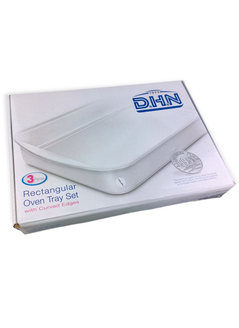 El dahan - Rectangular Oven Tray - 3 Pcs. - Image 1