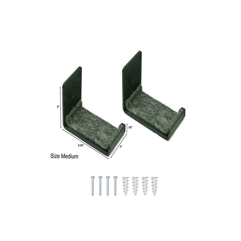 2PCS Snowboard Wall Mount Rack – Ski Wall Mount, Durable Snowboard Accessories for Home Storage  Shop Display - Image 2